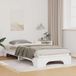 Maison Exclusive - Cadre de lit blanc 100 x 210 cm Bois de pin massif