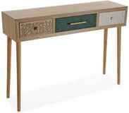 Versa Zijtafel met 3 lades Versa 30 x 77 x 107 cm Hout Bruin