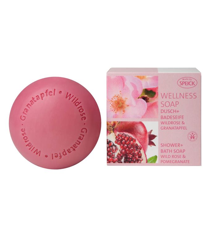 Speick Zeep Wilde Roos/Granaatappel 200g - Bar Soap