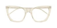 Saint Laurent Sl 214 Kate Thin Opt Lunettes De Vue Femme Jaune Oeil De Chat 55mm