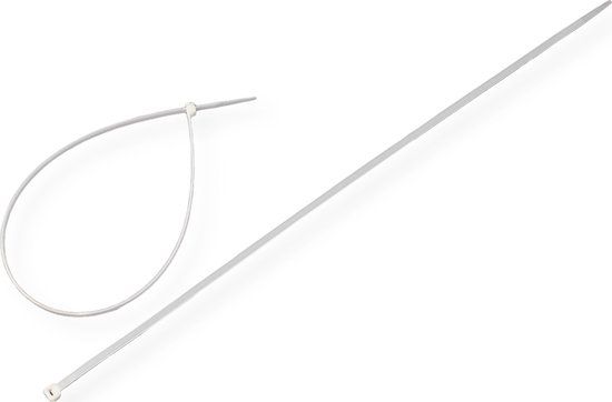 Secomp VALUE Tie-wraps, 44cm, 4,8mm, 100 stuks, Natuur