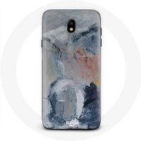 Maniacase Etui voor Samsung Galaxy S4 grijs abstracte textuur achtergrond