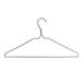 10 Zwarte Draad 10 stuks kleerhangers 40,5 x 21,5 cm