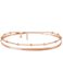 good.designs Enkelketting met meerdere rijen Rose-goud Staal