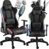 tectake® Gamingstoel met massagefunctie