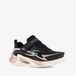Skechers Tide Tech meisjes sneakers zwart goud - Maat 34 - Uitneembare zool