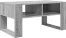 vidaXL Salontafel Grijs Sonoma 92 x 53 x 45 cm Bewerkt hout