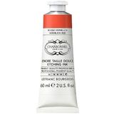 Lefranc Bourgeois 301527 Charbonnel Koperdrukinkten, sterk gepigmenteerde diepdrukverf, uitstekende lichtechtheid, levendige kleuren, bestand tegen veroudering, 60ml tube - Vermilion Red