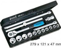 HAZET 880Zn-1 Dopsleutelset - 16 delig - 3/8 inch
