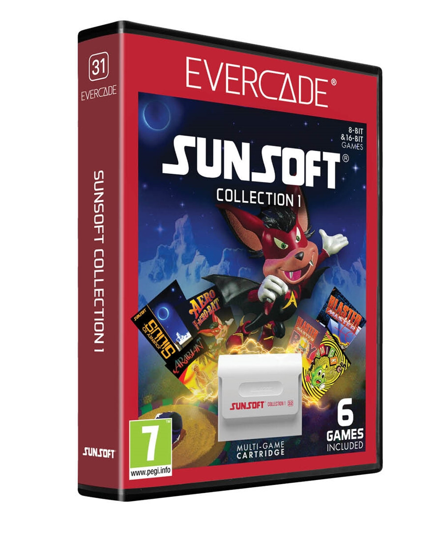 Evercade sunsoft - cartridge 1