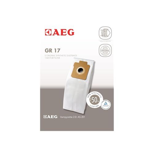 AEG GR17 stofzuigerzak en filterset (5x stofzuigerzakken, 1x motorfilter)