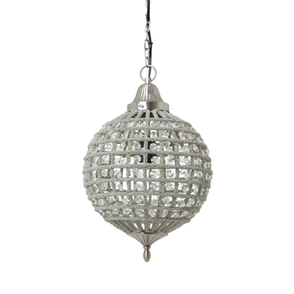 Light & Living Hanglamp CHEYENNE - Nikkel-Kristal - XL