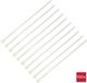 TRU COMPONENTS TC-12626016 Kabelbinder 550 mm 12.7 mm Natuurlijk wit HVAC 100 stuk(s)