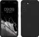 kwmobile telefoonhoesje geschikt voor Samsung Galaxy S23 - Hoesje met siliconen coating - Smartphone case in donkergrijs