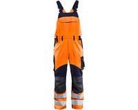 Blåkläder Multinorm inherent bretelbroek 2889-1513 - High Vis Oranje/Marineblauw - D100