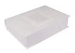 Rayher 67340102 kartonnen opbergdoos, FSC Rec.100%, wit, 34x27x8cm