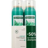 Klorane Shampooing sec purifiant à l'ortie et à la vitamine E 2x150ml