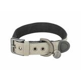Trixie Halsband Hond Katoen Lichtgrijs Verstelbaar 45-52 cm