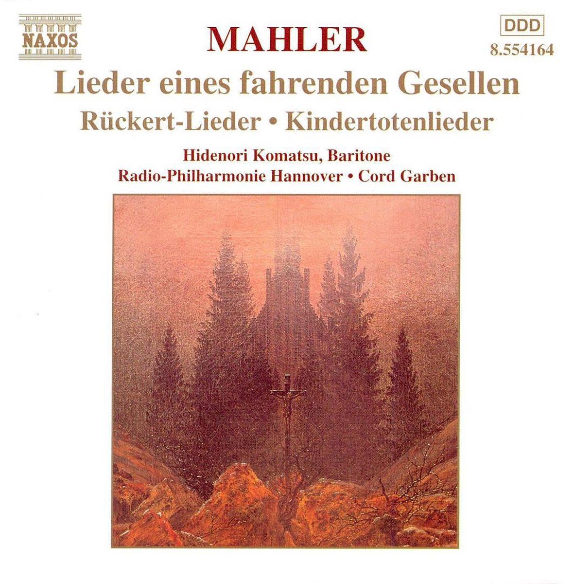 OUTHERE Mahler: Lieder eines fahrenden Gesellen, etc /Komatsu, et al