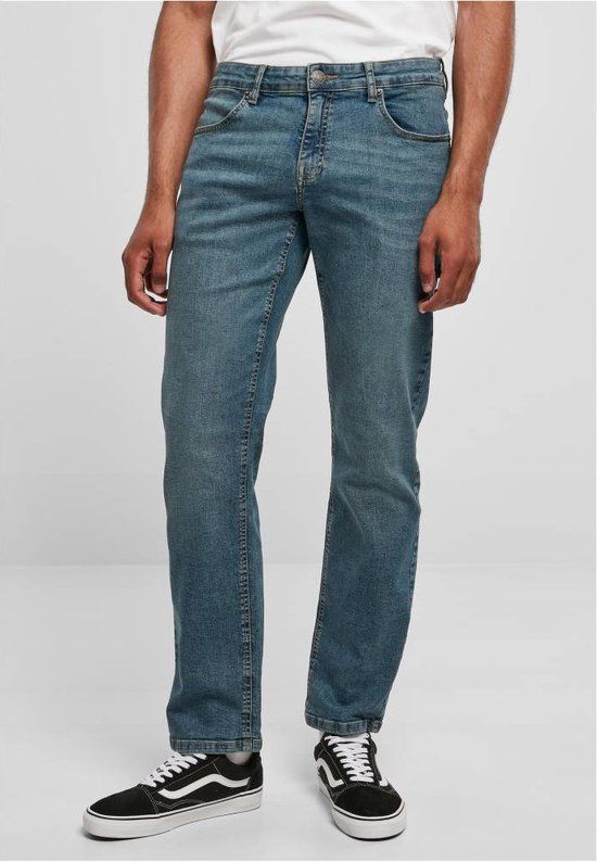 Urban Classics Carpenter Back Jeans - Men - W40 - Blue