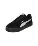 PUMA Carina Mia Suede sneakers voor dames 39, Black Alpine Snow White