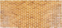 Tendance tapis de bain - bambou - beige - antidérapant - L100 x l45 cm