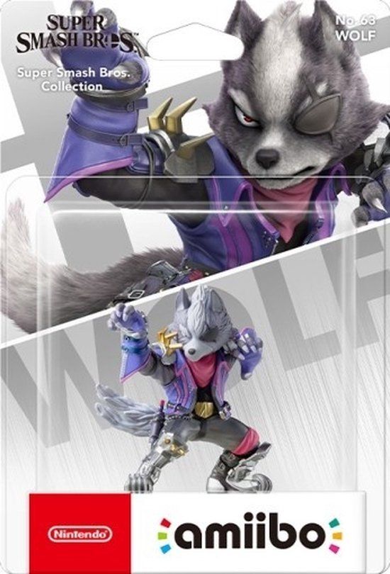 Nintendo Wolf No.63 amiibo - Nintendo Switch