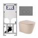 Geberit QeramiQ Dely Swirl Toiletset - Geberit