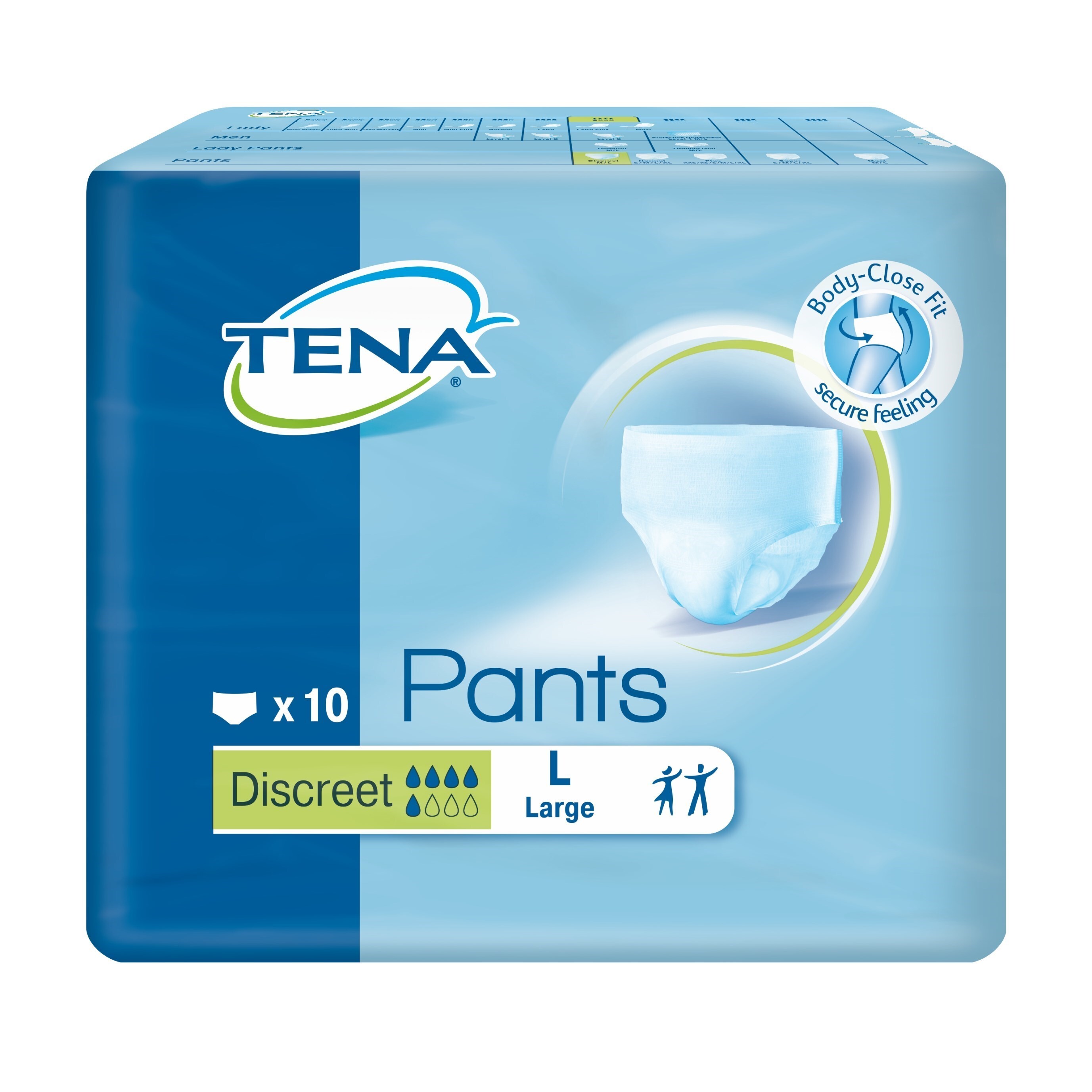 Tena Pants Discreet Large