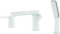 Kuchinox 3 Loch Design Badkraan, Wit, Badmengkraan, HOGE KWALITEIT