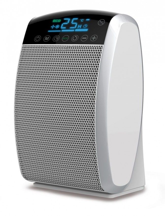 Fakir Prestige HL 300 - Elektrische Ventilatorverwarming - 1800W - Wit/Zilver