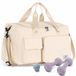 Sac de sport imperméable avec compartiment à chaussures pour le sport et les voyages