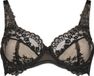 Hunkemöller Dames Lingerie Niet-voorgevormde beugel bh Daisy - Zwart - maat H70