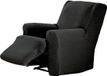 ECOMMERC3 Elastische jacquard fauteuilhoes donkergrijs