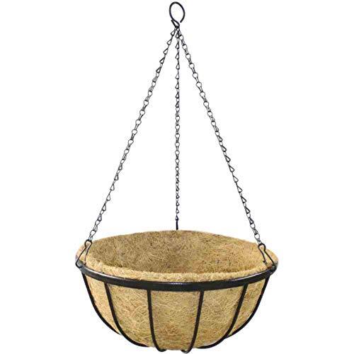 Siena Garden Siena Garden Wrought hanglamp, zwart en natuur