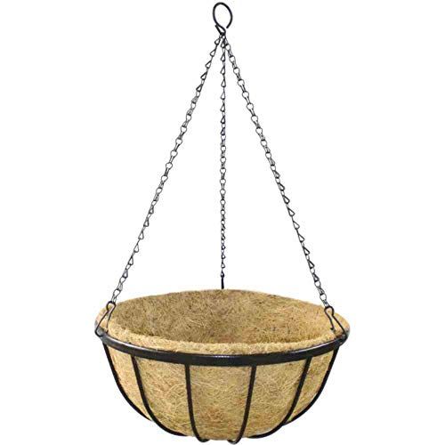 Siena Garden Wrought Hanglamp - Zwart en Natuur