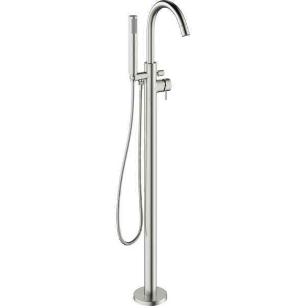 Crosswater MPRO Vrijstaande Badkraan met Handdouche Set RVS PRO416FV