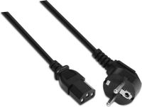AISENS A132-0170 electriciteitssnoer Zwart 10 m CEE7/7 C13 stekker