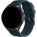 Bandz Deluxe Bracelet en silicone pour Realme Watch S (Pro) - Vert foncé