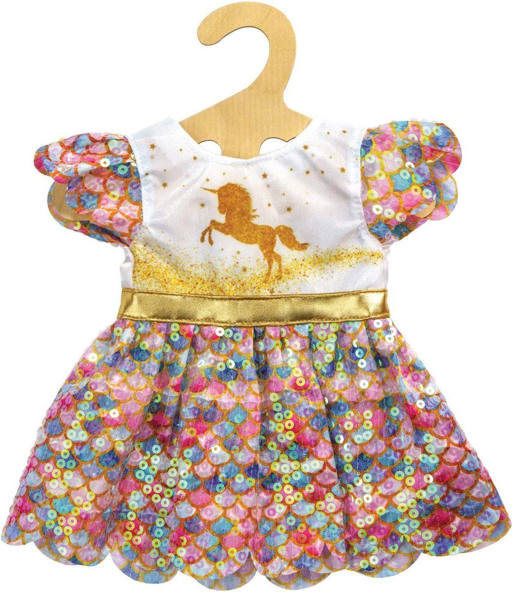 Heless poppenjurk unicorn goldy, 35-45 cm