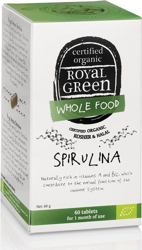 Royal Green Spirulina - 120 st - Tabletten