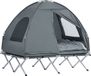 Rootz Tente de camping 4-en-1 pour 2 personnes