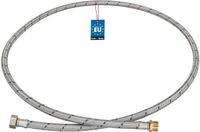 KOTARBAU® Flexibele Aansluitslang 3/8"x3/8" - Sanitaire Aansluitslang 150 cm - Flexibele Kraanslang - Buitendraad x Binnendraad - Aansluitslang Armatuur - Gevlochten Roestvrijstalen Aansluitslang