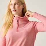 Regatta Dames Sweethart Marl Half Zip Fleece Roze