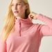 Regatta Dames Sweethart Marl Half Zip Fleece Roze