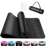 Yogamat OUTDOUSE Yogamat 6 mm TPE antislip met oriëntatielijnen