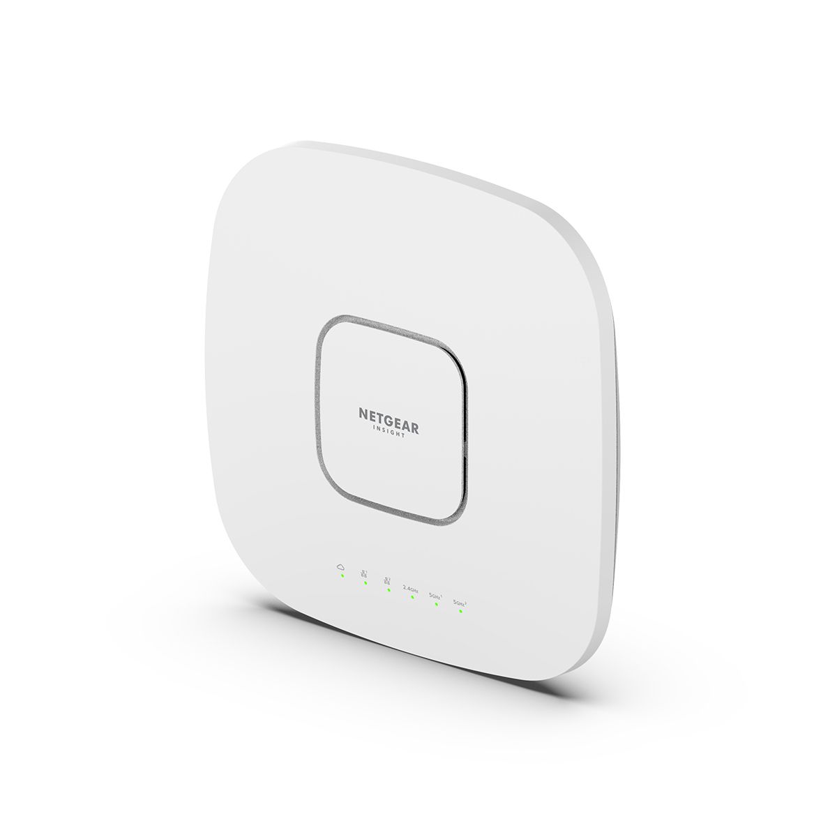 NETGEAR Insight Cloud Managed WiFi 6 AX6000 Tri-band Multi-Gig Access Point (WAX630) - White