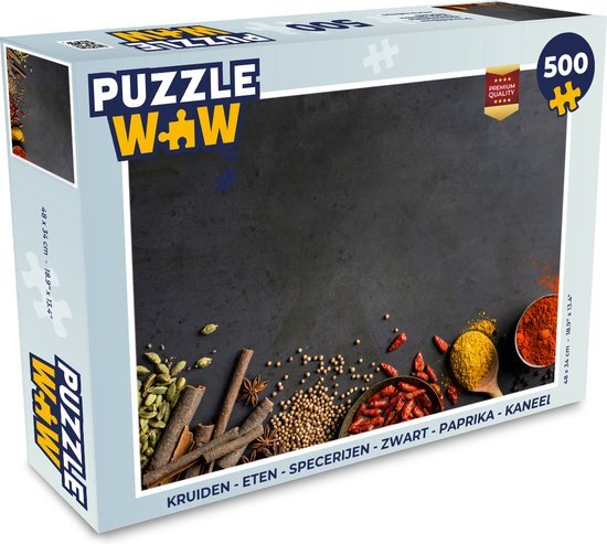 MuchoWow Puzzel Kruiden - Eten - Specerijen - Legpuzzel - Puzzel 500 stukjes