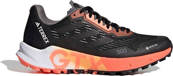 Adidas Terrex Agravic Flow 2 Goretex Trailrunningschoenen Dames Zwart - Maat 38 2/3 - 2024