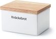 Continenta Voorraadpot met Houten Deksel